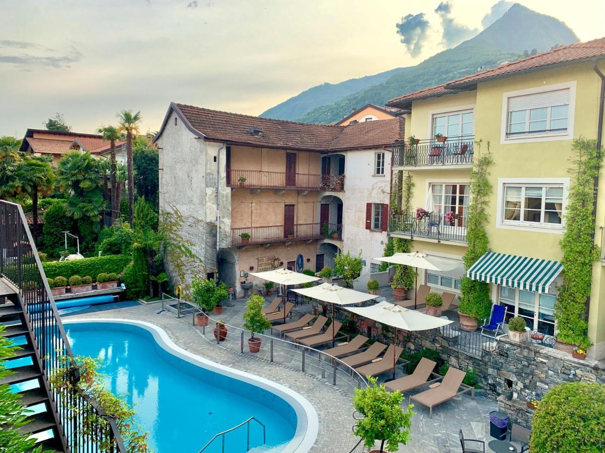 Residenza Dei Fiori Aparthotel Cannero Riviera Bagian luar foto